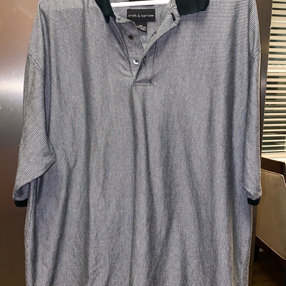Mens Croft & Barrow Polo Shirt 2XL‎